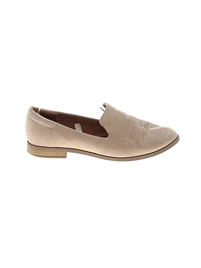 Pre-owned Universal Thread Flats In Tan