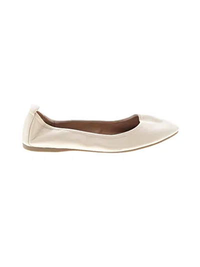 Pre-owned Universal Thread Flats In White