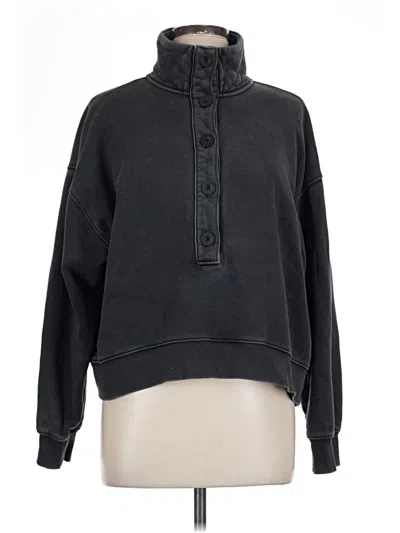 Pre-owned Universal Thread Fleece Jacket In Black