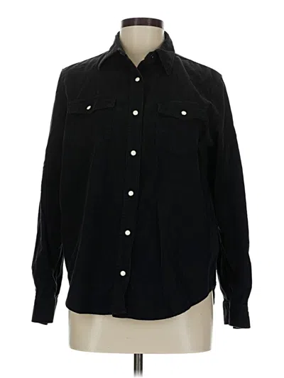 Pre-owned Universal Thread Fleece Jacket In Black