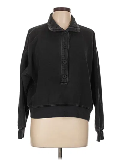 Pre-owned Universal Thread Fleece Jacket In Black
