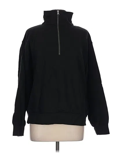 Pre-owned Universal Thread Fleece Jacket In Black
