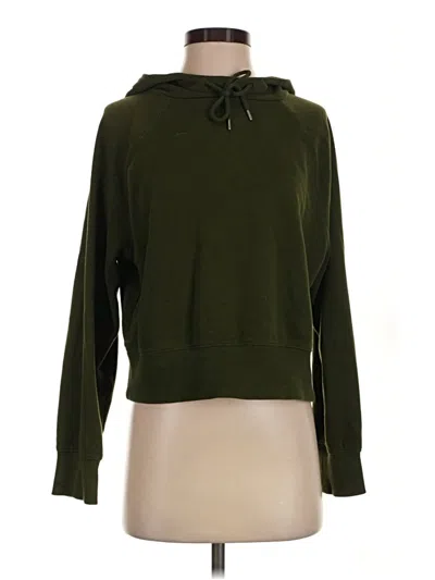 Pre-owned Universal Thread Fleece Jacket In Green