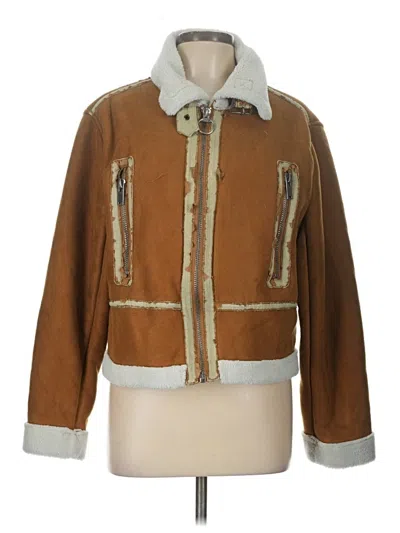 Pre-owned Universal Thread Jacket In Brown