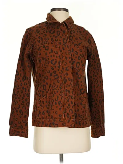Pre-owned Universal Thread Jacket In Brown