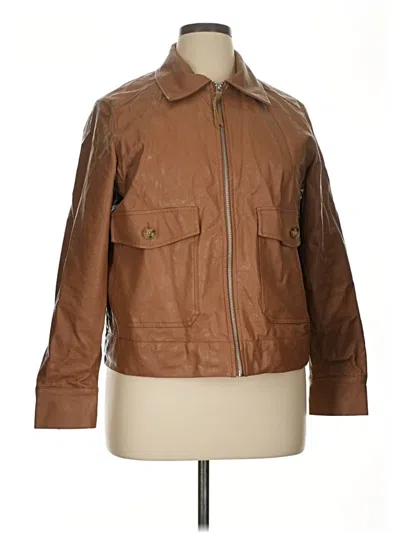 Pre-owned Universal Thread Jacket In Brown