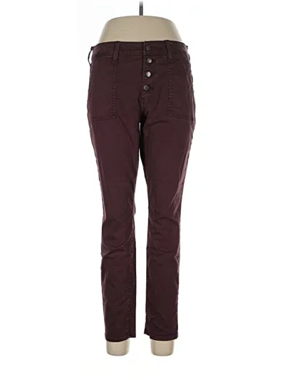 Pre-owned Universal Thread Jeans In Burgundy