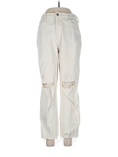 Pre-owned Universal Thread Jeans In Ivory