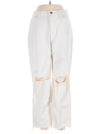 Pre-owned Universal Thread Jeans In Ivory
