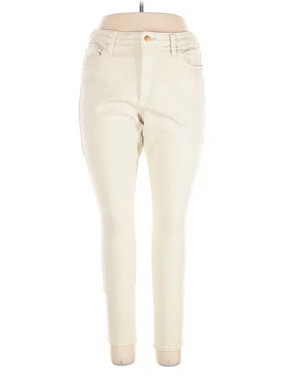 Pre-owned Universal Thread Jeans In Ivory