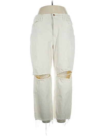 Pre-owned Universal Thread Jeans In Ivory