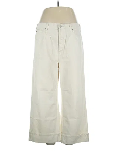 Pre-owned Universal Thread Jeans In Ivory