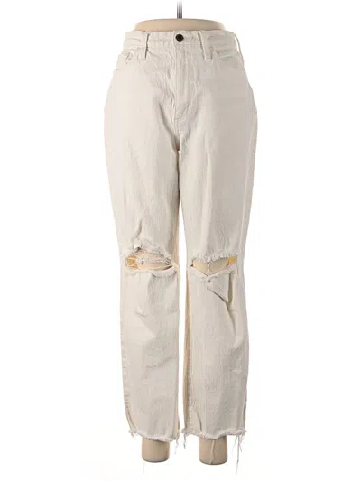 Pre-owned Universal Thread Jeans In Ivory