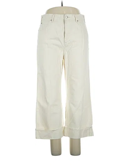Pre-owned Universal Thread Jeans In Ivory