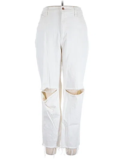 Pre-owned Universal Thread Jeans In Ivory