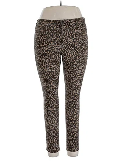 Pre-owned Universal Thread Jeggings In Brown