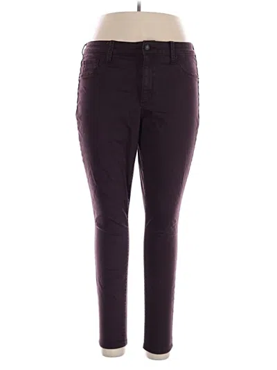 Pre-owned Universal Thread Jeggings In Burgundy