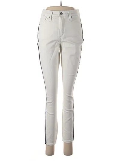 Pre-owned Universal Thread Jeggings In Ivory