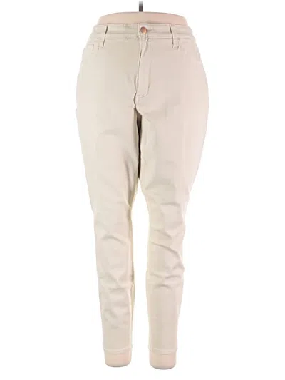 Pre-owned Universal Thread Jeggings In Ivory