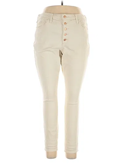 Pre-owned Universal Thread Jeggings In White