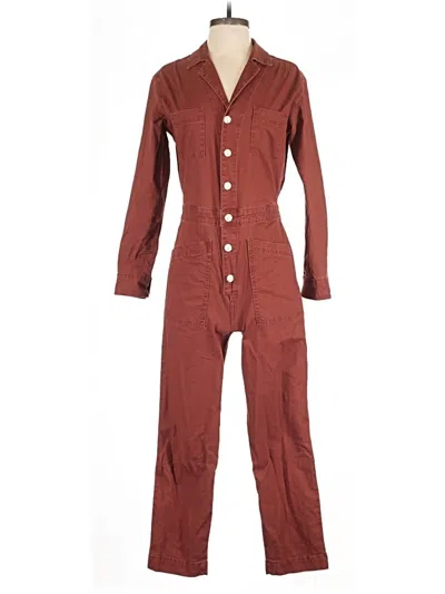 Pre-owned Universal Thread Jumpsuit In Brown