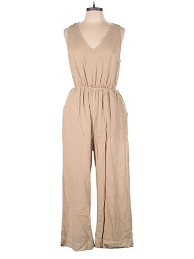 Pre-owned Universal Thread Jumpsuit In Brown