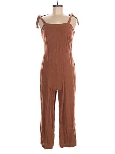 Pre-owned Universal Thread Jumpsuit In Brown