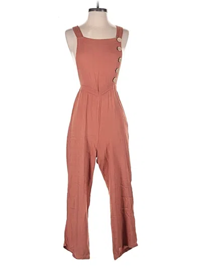 Pre-owned Universal Thread Jumpsuit In Brown