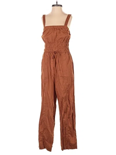 Pre-owned Universal Thread Jumpsuit In Brown