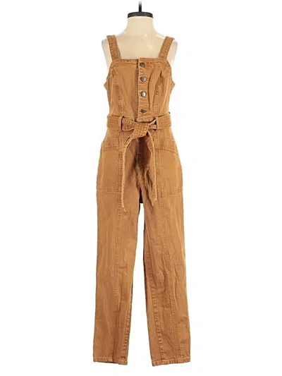 Pre-owned Universal Thread Jumpsuit In Brown