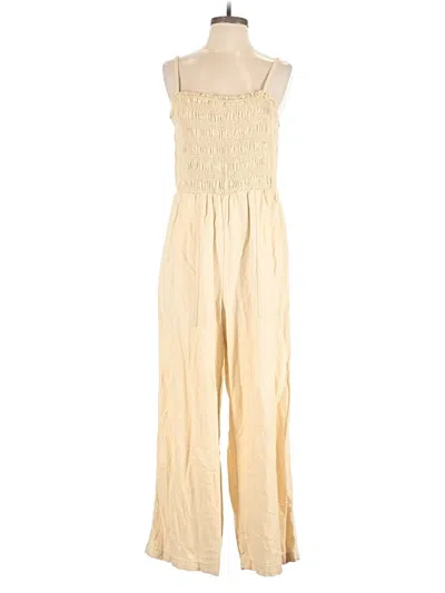 Pre-owned Universal Thread Jumpsuit In Gold