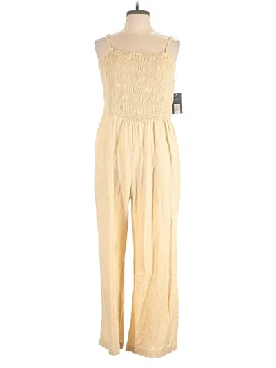 Pre-owned Universal Thread Jumpsuit In Gold