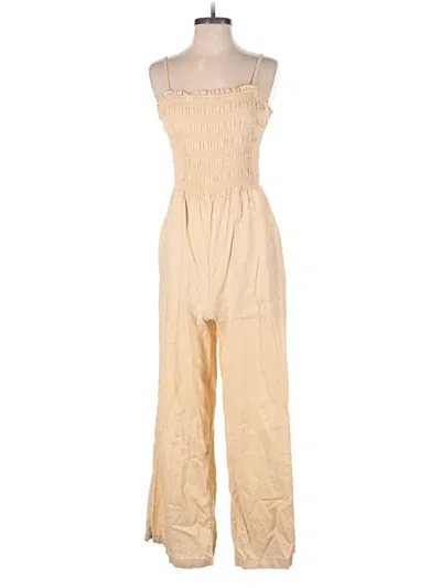 Pre-owned Universal Thread Jumpsuit In Gold