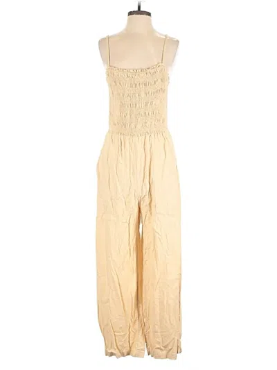 Pre-owned Universal Thread Jumpsuit In Gold