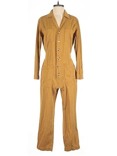 Pre-owned Universal Thread Jumpsuit In Gold