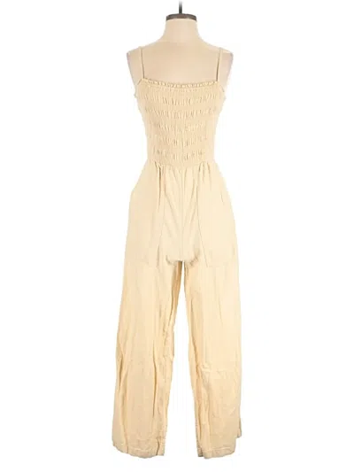 Pre-owned Universal Thread Jumpsuit In Ivory