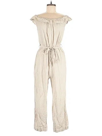 Pre-owned Universal Thread Jumpsuit In Ivory