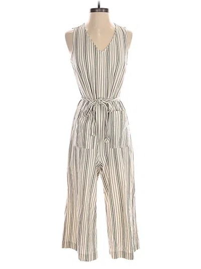 Pre-owned Universal Thread Jumpsuit In Ivory