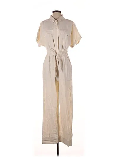 Pre-owned Universal Thread Jumpsuit In Ivory