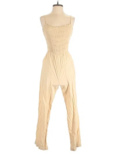 Pre-owned Universal Thread Jumpsuit In Ivory