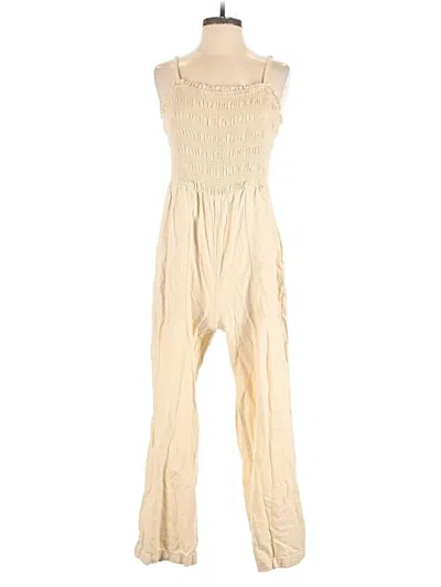 Pre-owned Universal Thread Jumpsuit In Ivory