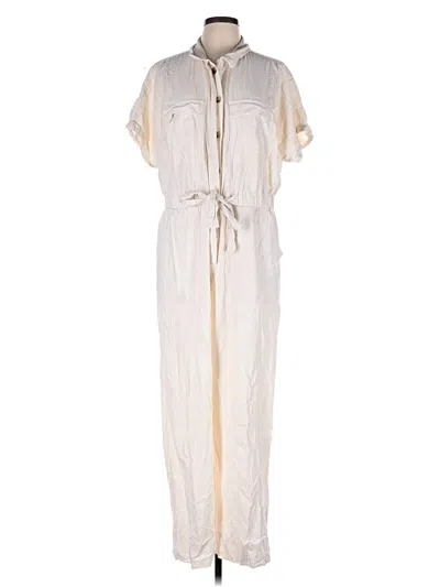 Pre-owned Universal Thread Jumpsuit In Ivory