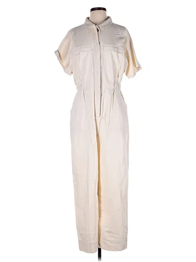 Pre-owned Universal Thread Jumpsuit In Ivory