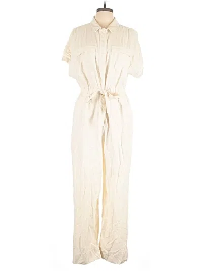 Pre-owned Universal Thread Jumpsuit In Ivory