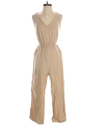 Pre-owned Universal Thread Jumpsuit In Ivory