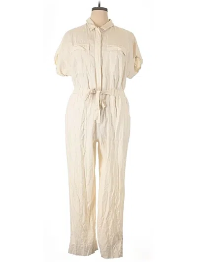 Pre-owned Universal Thread Jumpsuit In Ivory