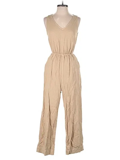 Pre-owned Universal Thread Jumpsuit In Tan