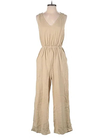 Pre-owned Universal Thread Jumpsuit In Tan