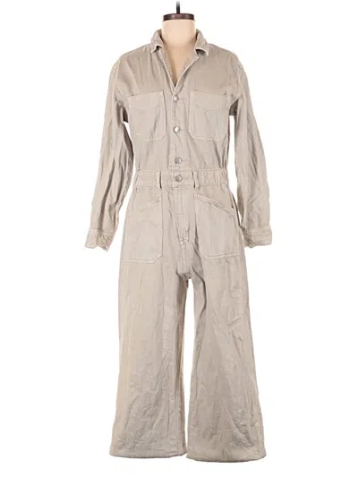 Pre-owned Universal Thread Jumpsuit In Tan