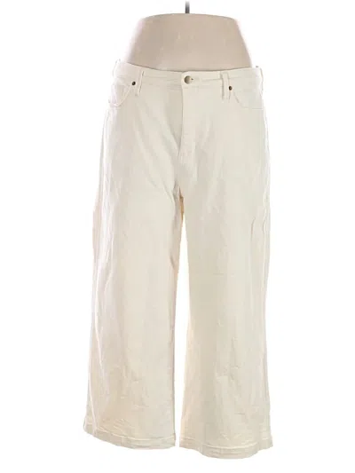 Pre-owned Universal Thread Khaki Pant In Ivory